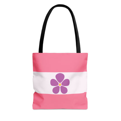 sapphic flag tote bag, main