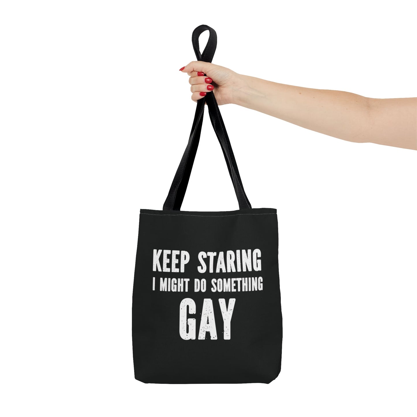 funny gay tote bag, small