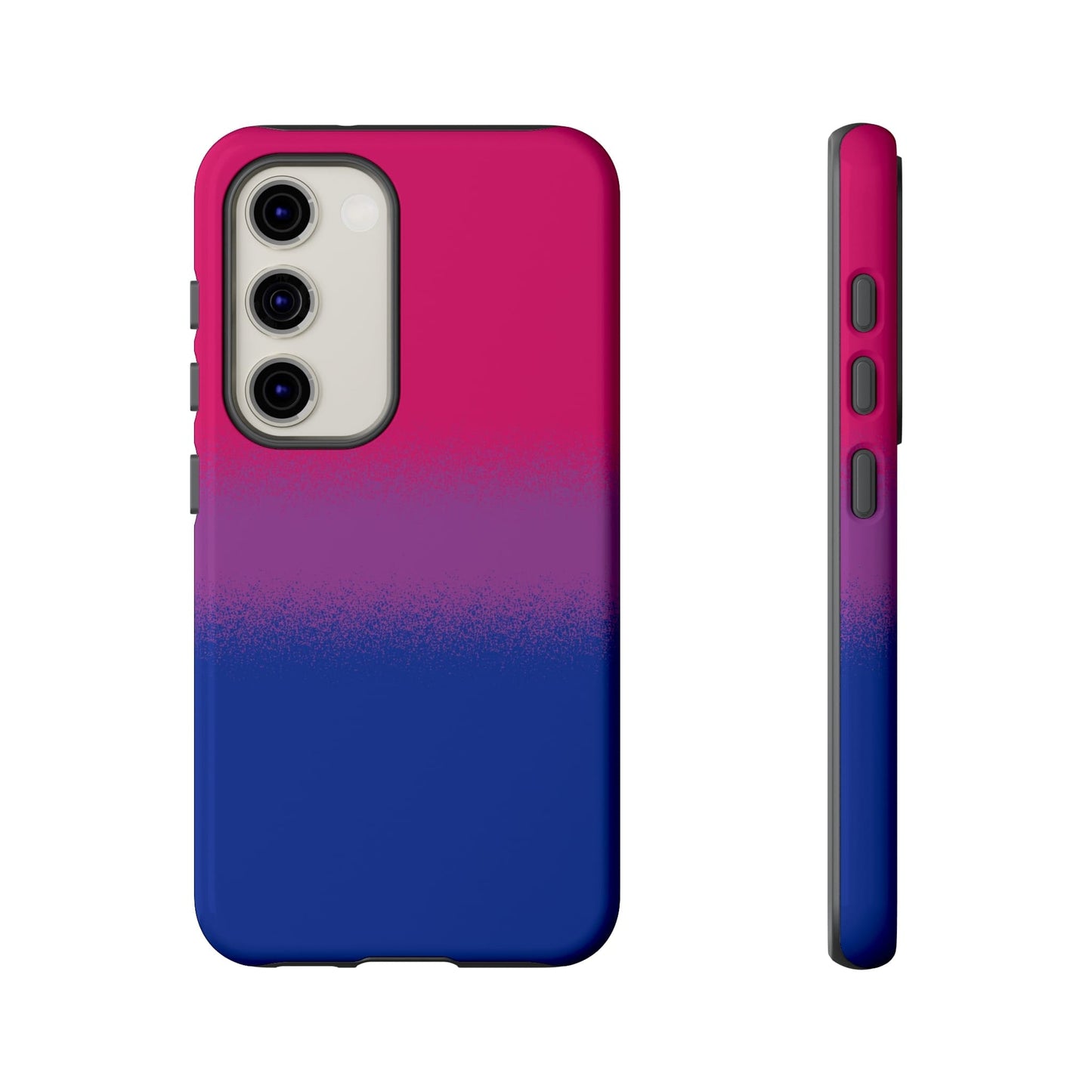 Bisexual phone case sprayed flag