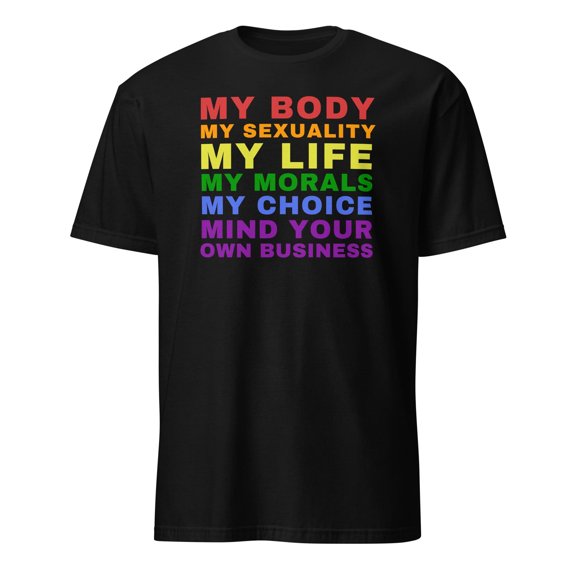 statement LGBTQ pride shirt, hang