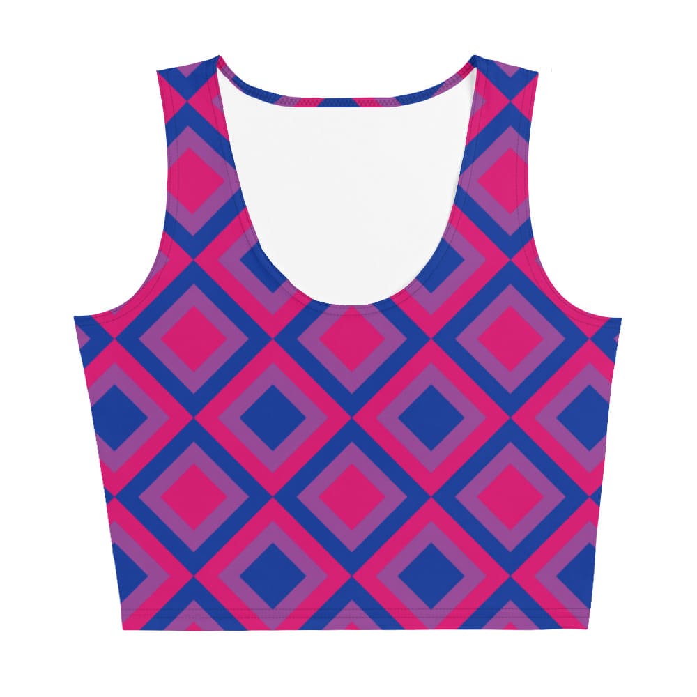 bi pride crop top front