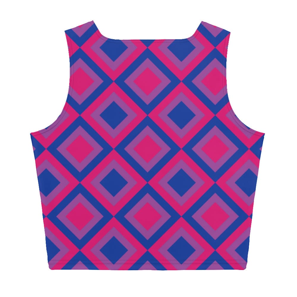 bi pride crop top back