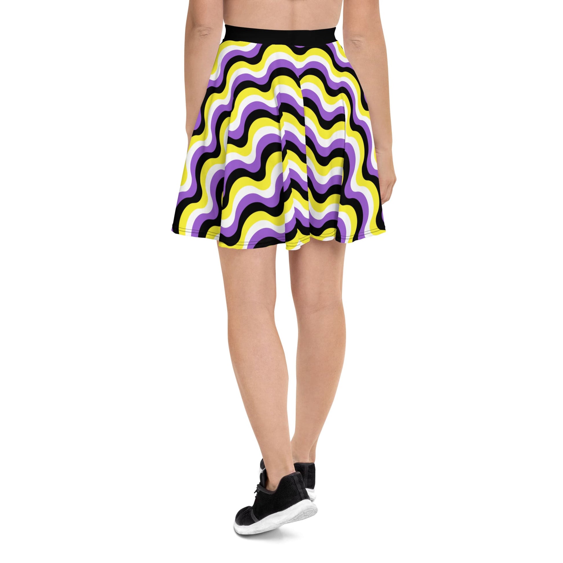 nonbinary skirt, back