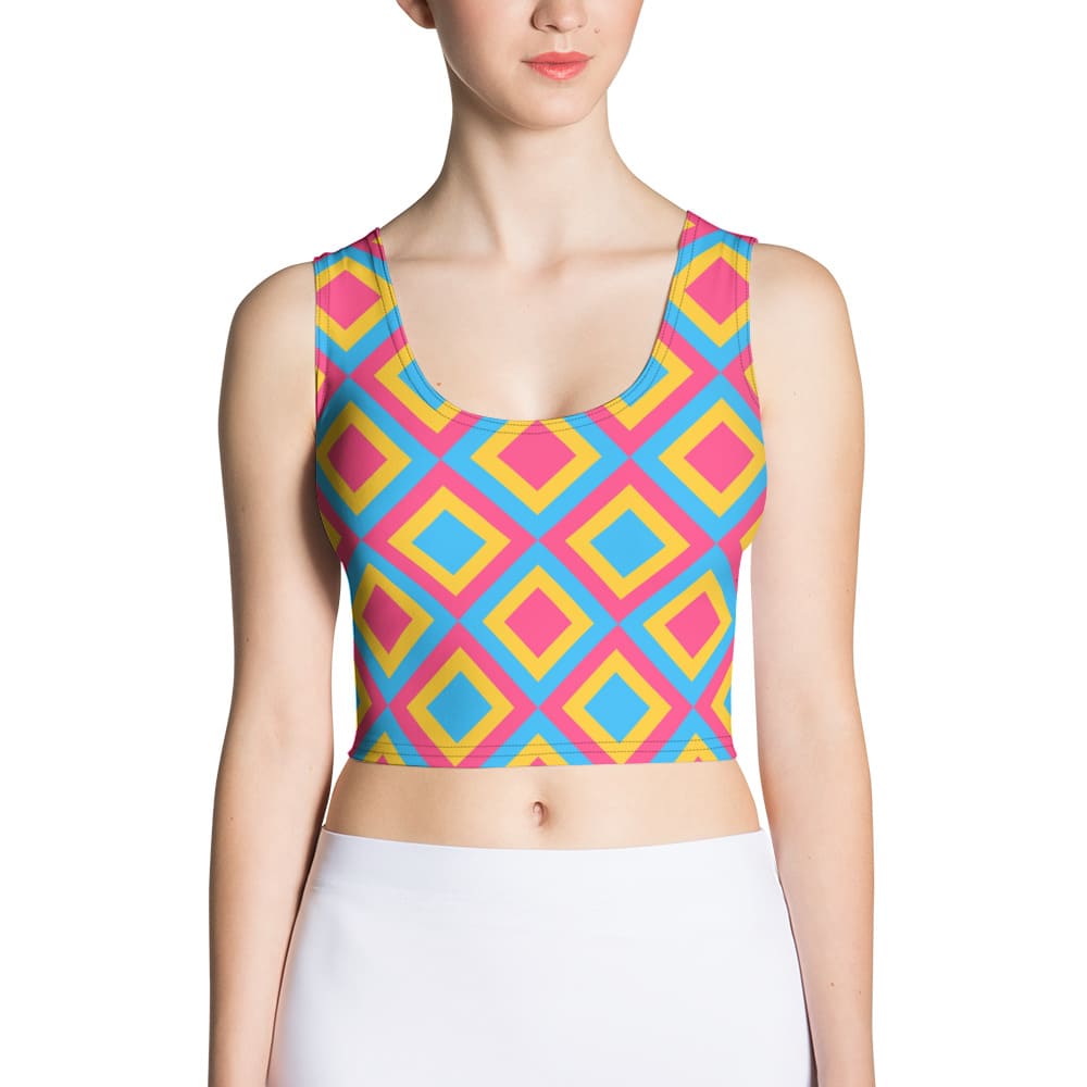 pan pride crop top front model2