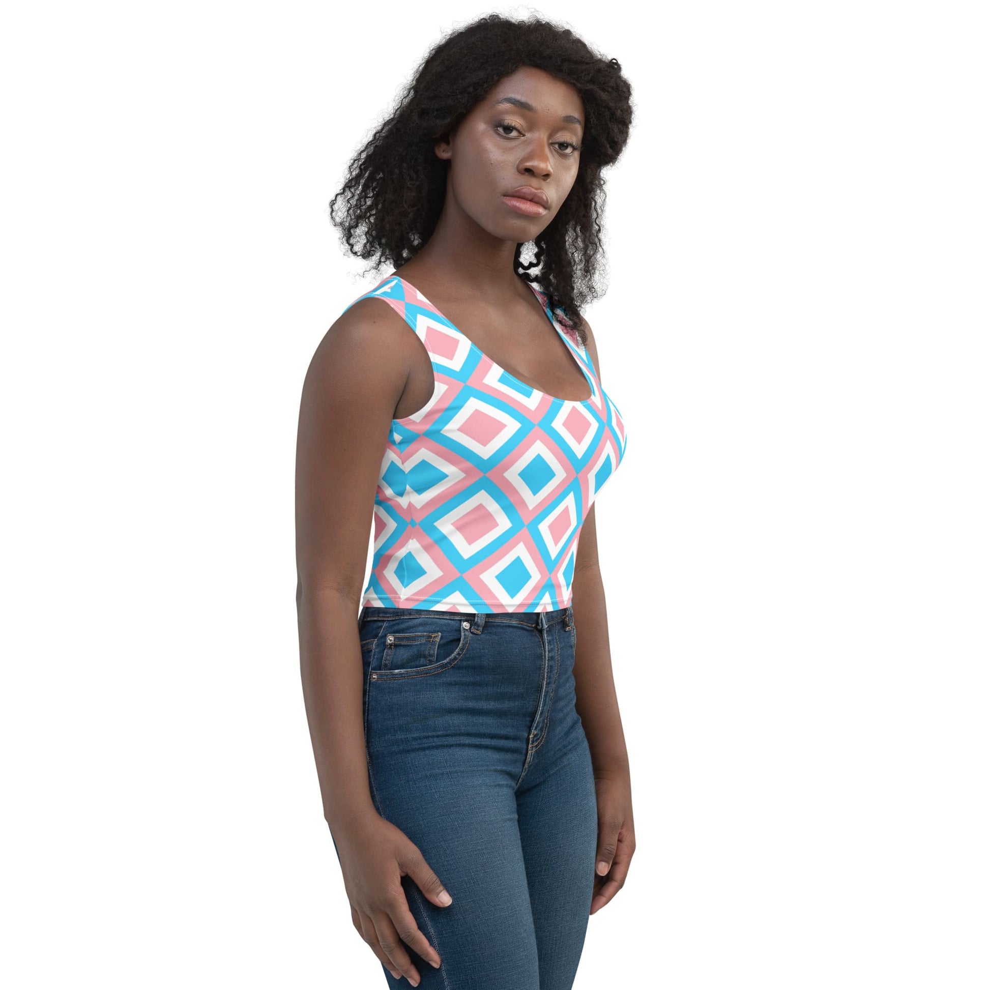 mtf trans pride crop top right side model1