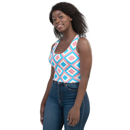 mtf trans pride crop top left side model1