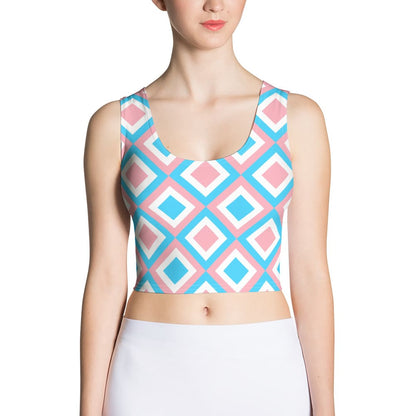 mtf trans pride crop top front model2