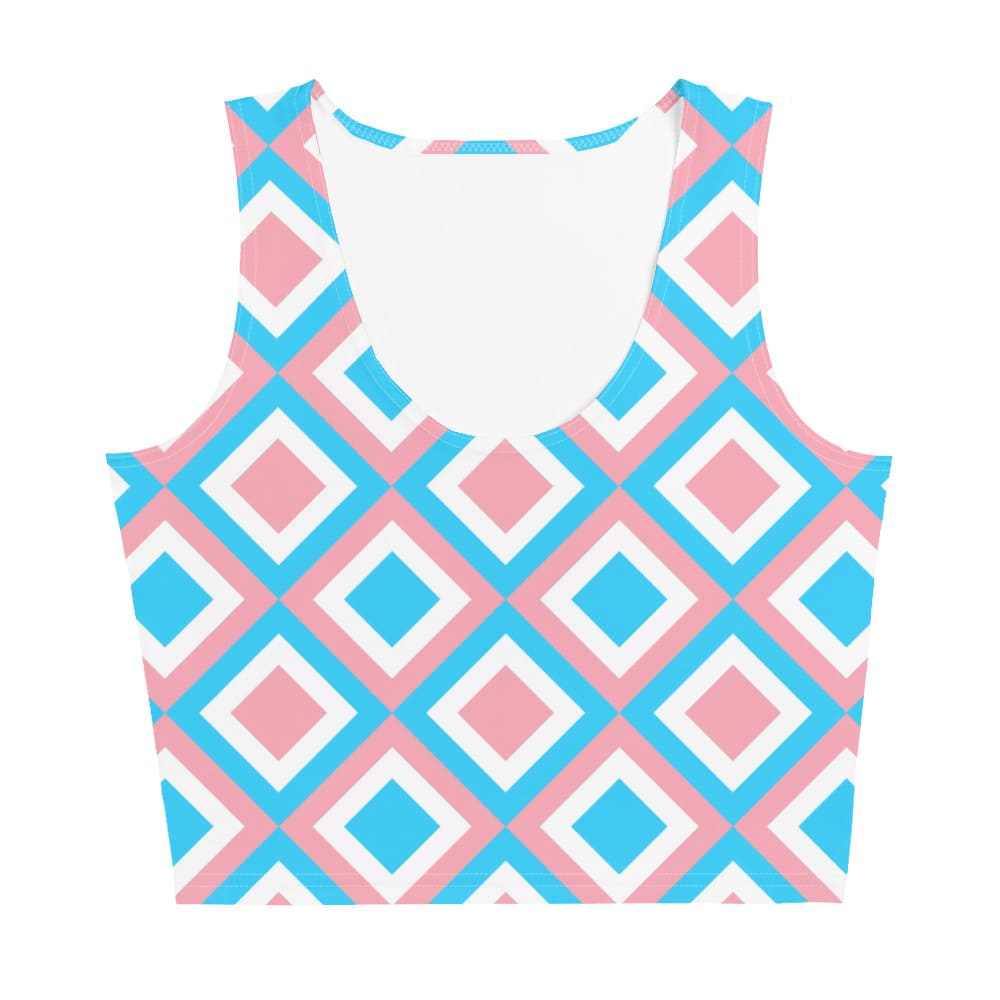 mtf trans pride crop top front