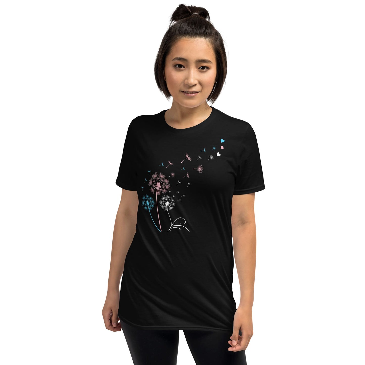 Subtle transgender dandelion t-shirt