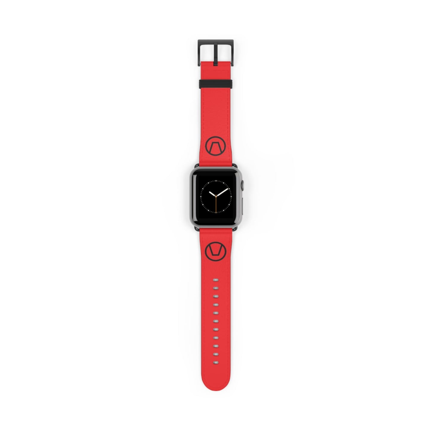 swingers symbol flag apple watch band, black