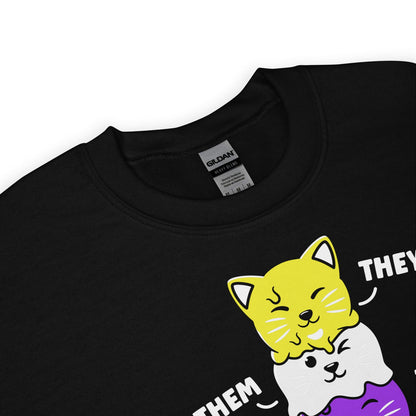 zoom on non binary sweatshirt 