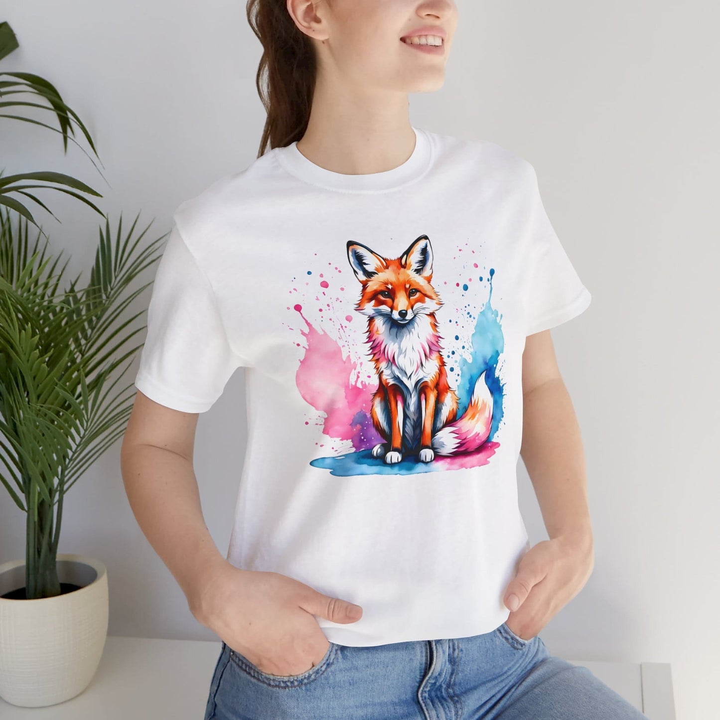 trans pride fox shirt