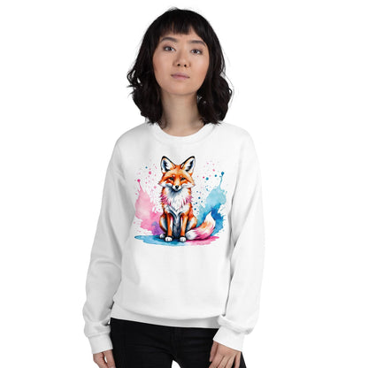 mtf transgender woman wearing subtle trans pride sweatshirt