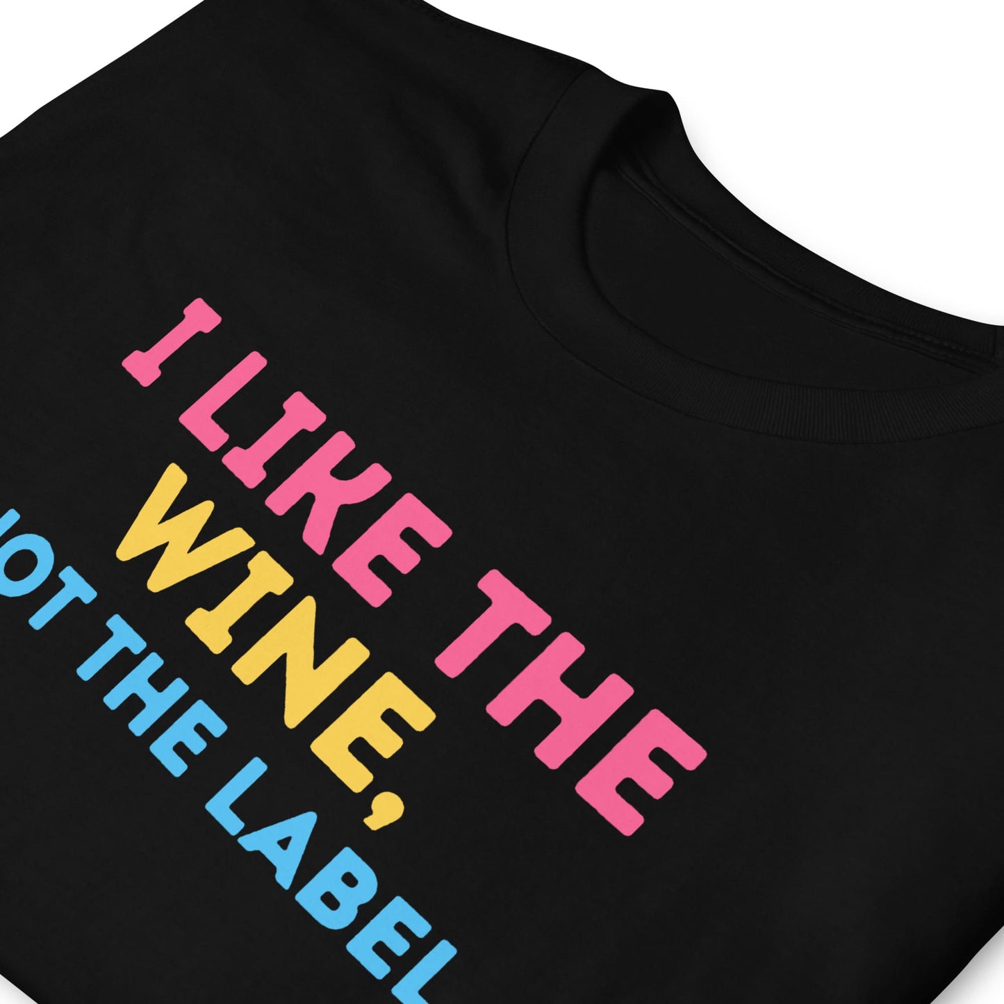 pansexual shirt, funny wine pan pride tee, zoom