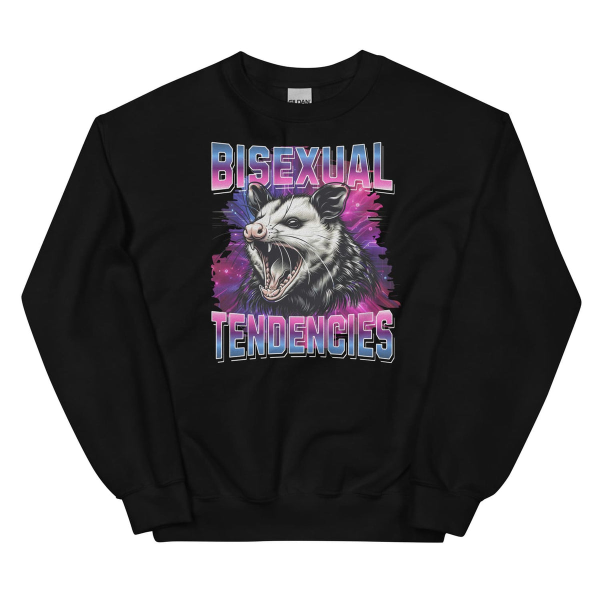 Y2K bootleg opossum bisexual sweatshirt