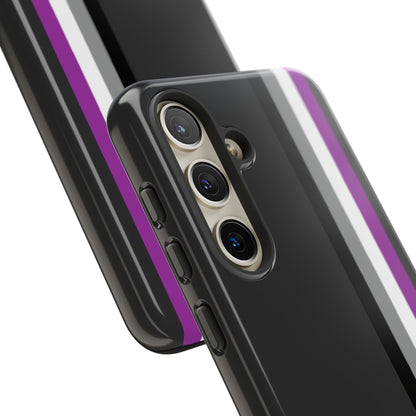 asexual phone case, close up