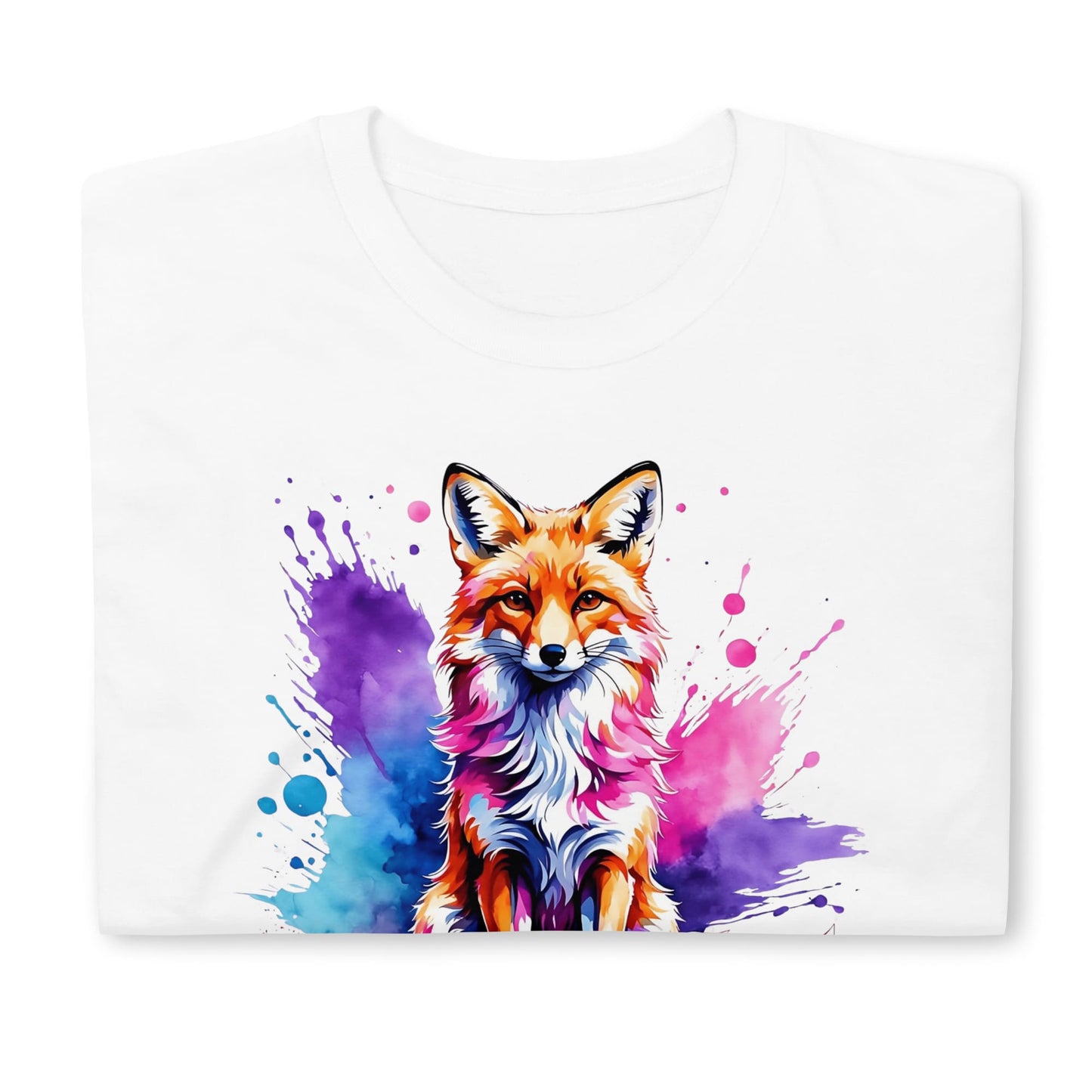 bisexual fox shirt, folded