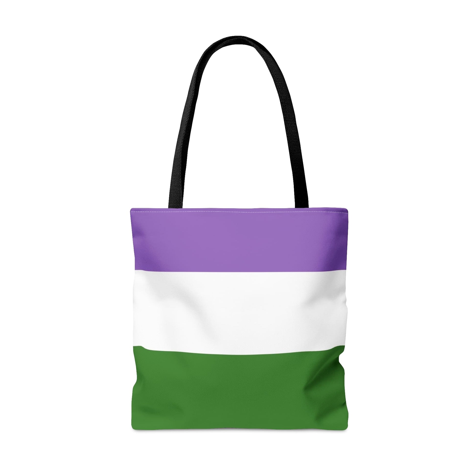 genderqueer tote bag cute cat, back