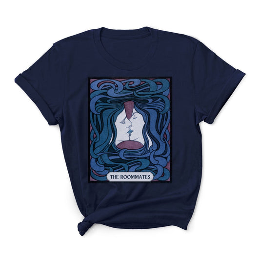 lesbian the roommates tarot card shirt main