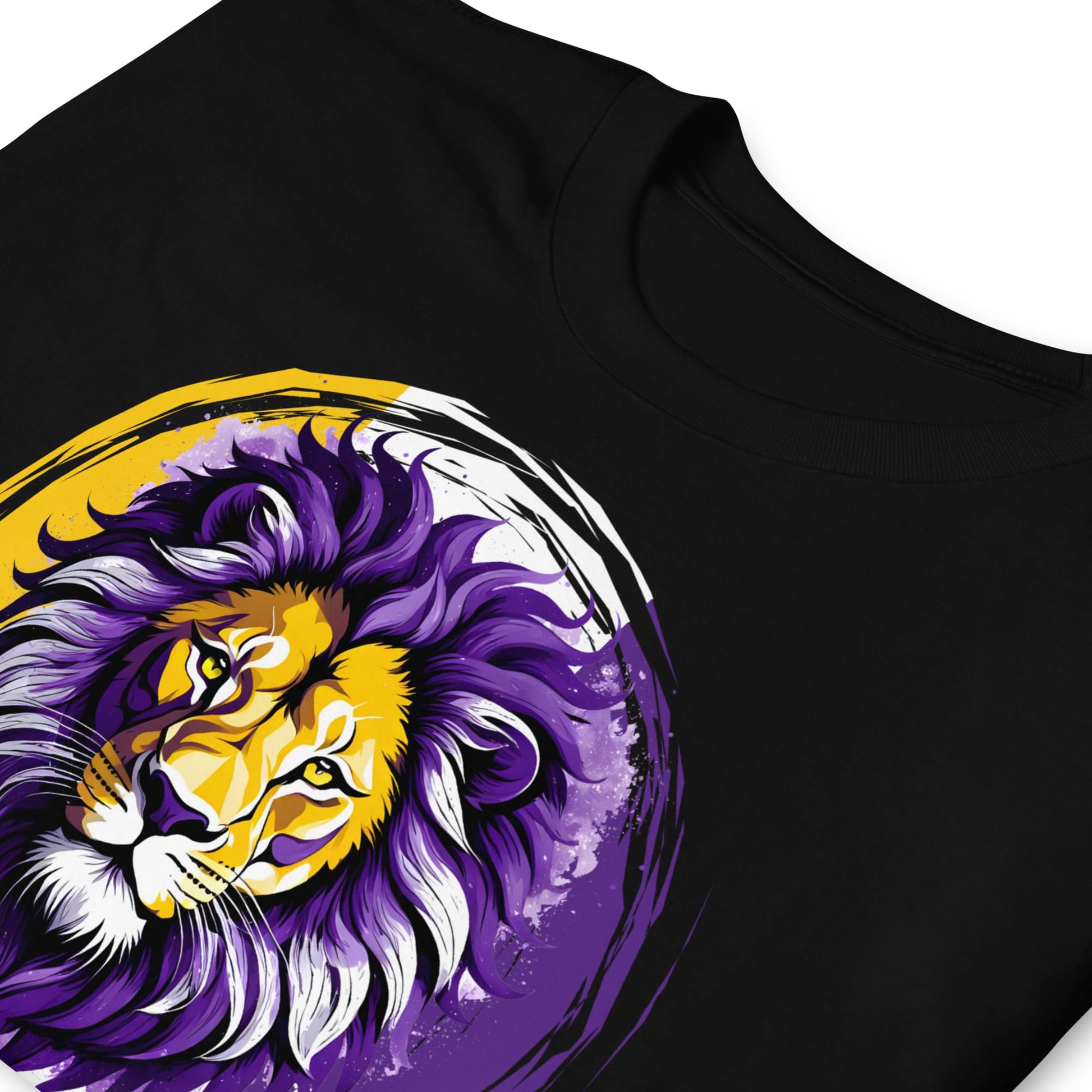 Nonbinary shirt fierce lion, zoom