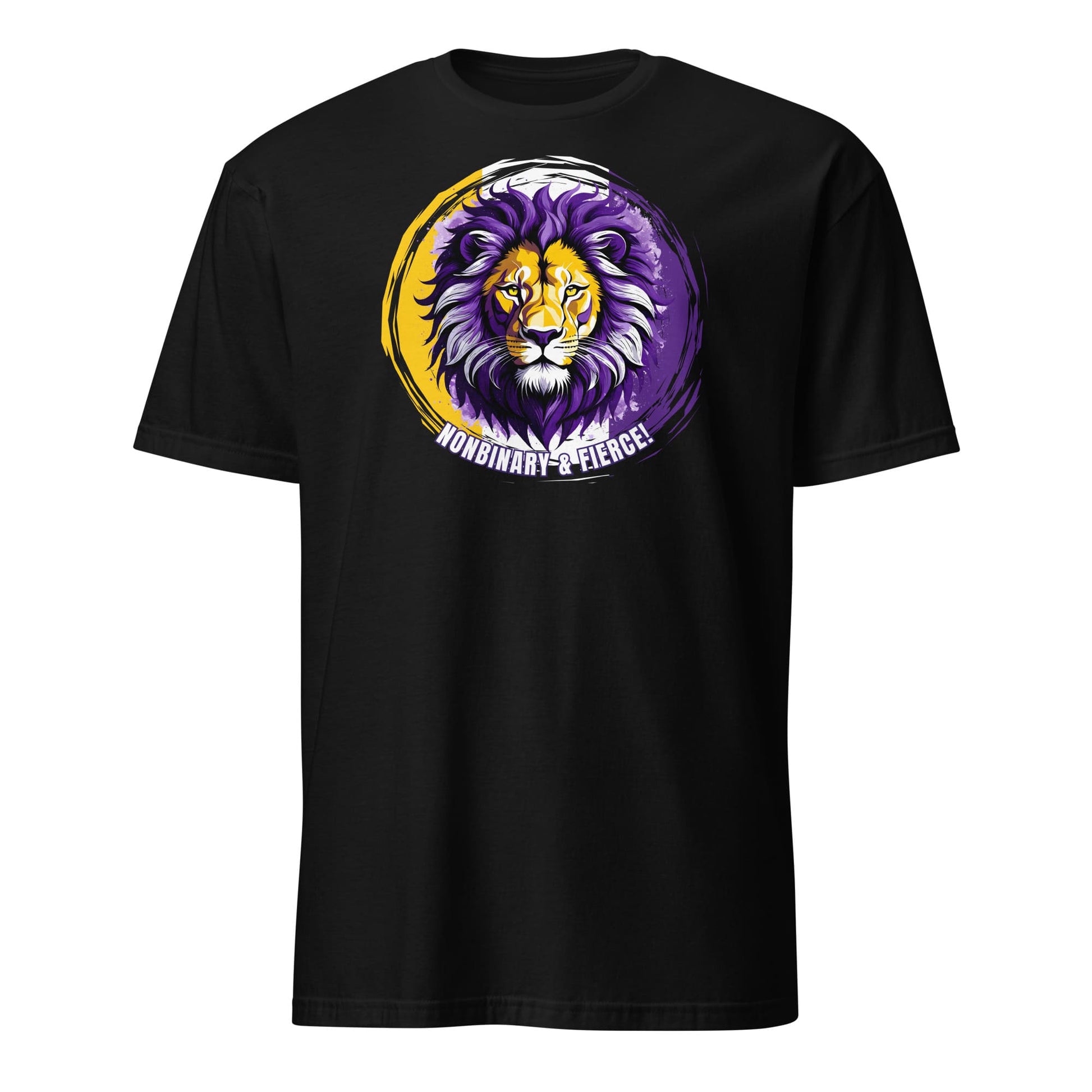 Nonbinary shirt fierce lion, hang