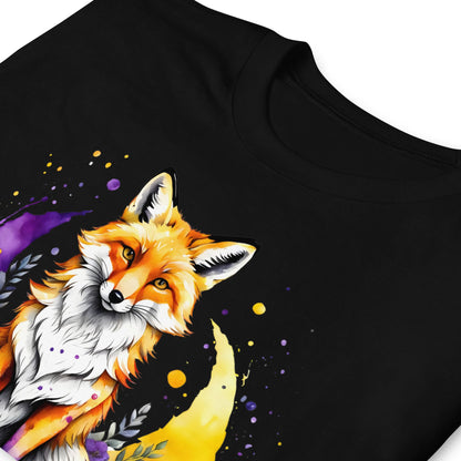 Nonbinary fox shirt, zoom