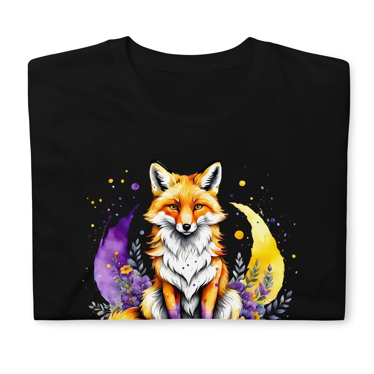 Nonbinary fox shirt , folded