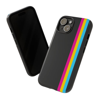 pansexual phone case, tilt