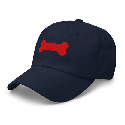 pup play embroidered hat, side