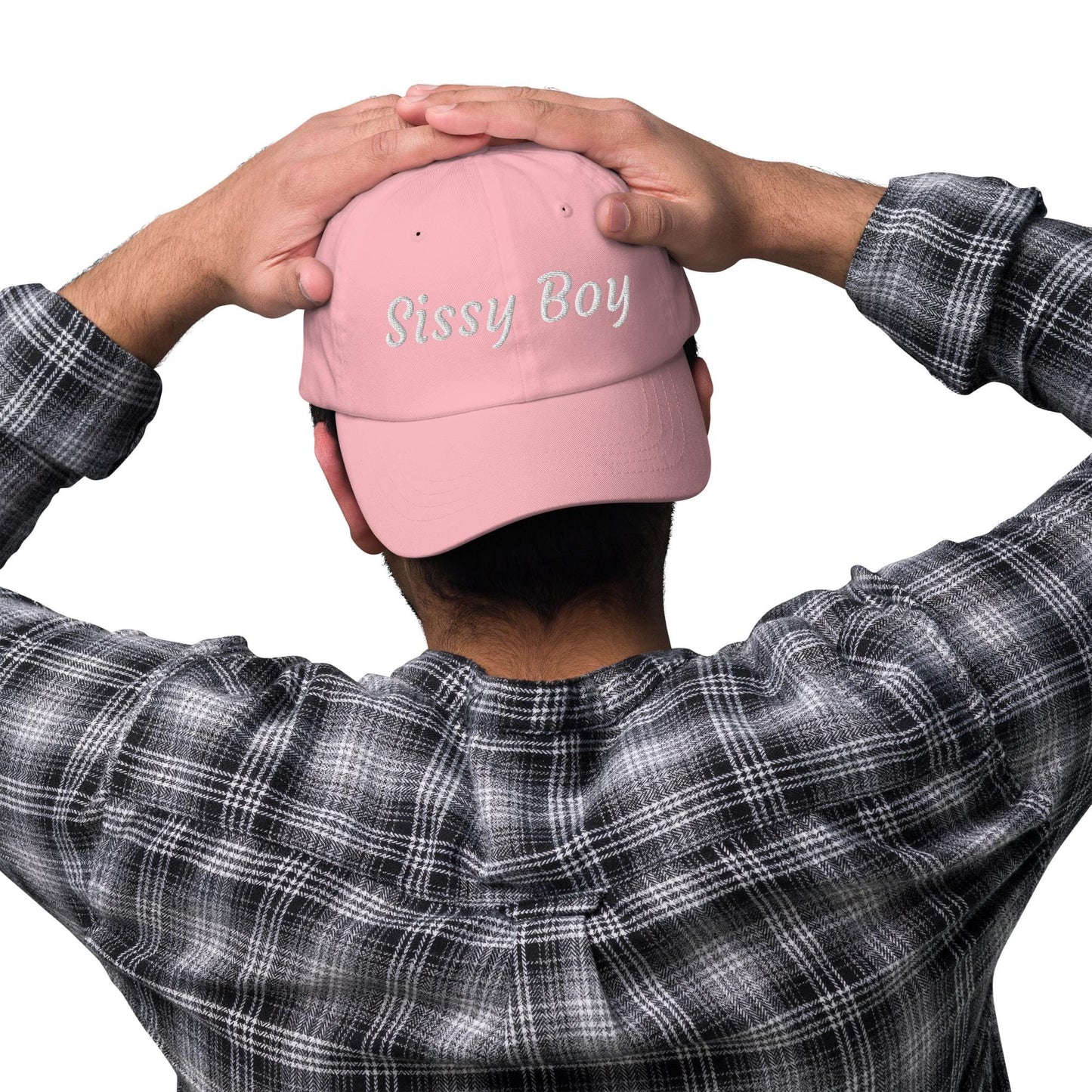 sissy boy pink hat femboy, model 4