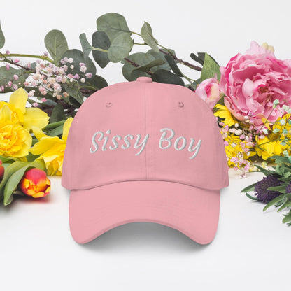 sissy boy pink hat femboy, girly